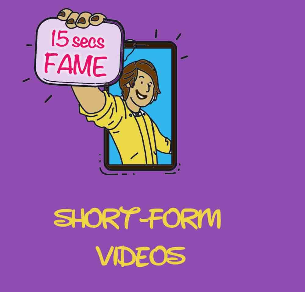 Videos – From 3 hours entertainment to 15 seconds fame